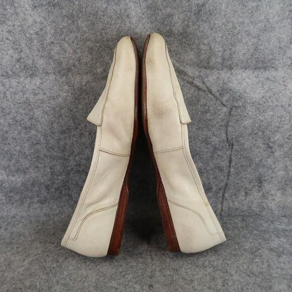 Enzo Angiolini Shoes Women 8 Flats Slip On Loafer Classic Leather Fashion Career - Picture 10 of 16